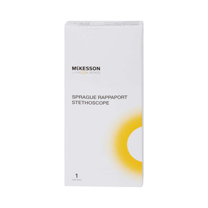 Sprague Stethoscope McKesson Orange 2-Tube 22 Inch Tube Double Sided Chestpiece | SurgiMac Dental Supply