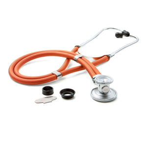 Sprague Stethoscope McKesson Orange 2-Tube 22 Inch Tube Double Sided Chestpiece | SurgiMac Dental Supply
