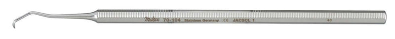 Miltex #1 Single End Jacquette Scaler with Regular Handle | SurgiMac Dental Supply