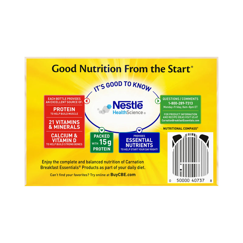 Oral Supplement Carnation Breakfast Essentials High Protein French Vanilla Flavor Liquid 12269922-1