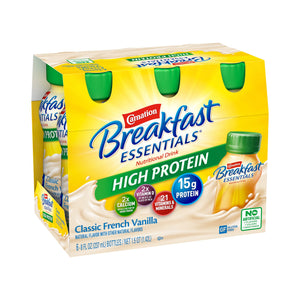 Oral Supplement Carnation Breakfast Essentials High Protein French Vanilla Flavor Liquid 12269922-1