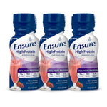 Oral Supplement Ensure High Protein Shake Strawberry Flavor Liquid Bottle 66546-1