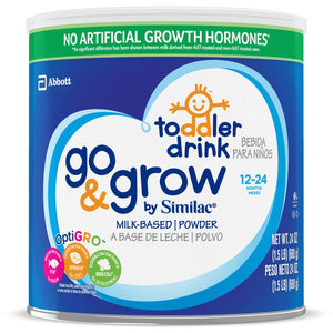 Toddler Formula Go & Grow by Similac Can Powder Vitamins / Minerals CS/4 67010