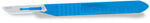 #10 Sterile Stainless Steel Surgical Scalpel Blade with Plastic Handle | MacCut by SurgiMac | Box of 10 MC-10-4110