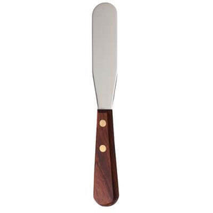 SurgiMac #10R Spatula Stainless Steel Flexible Blade, Wooden Handle, 1/Pk Mac20-10r