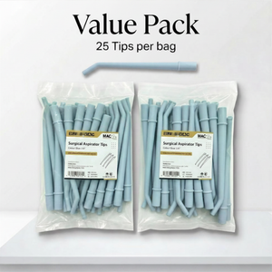 SurgiMac Surgical Aspirating Tips, Blue, 1/16" Diameter, MacSafe, 100/Box, 20bx/Case