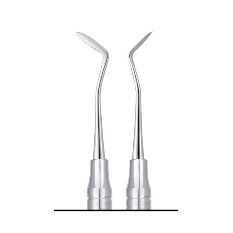 SurgiMac #1/2 Hollenback Carver, 1.0/2.0mm, Regular Handle, Double-Ended, Stainless Steel, Air Series, 1/Pk