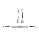 SurgiMac Interproximal Carver, Double-Ended, Black(TiN) Tips, Stainless Steel, Air Series, 1/Pk