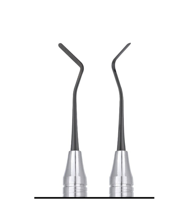 SurgiMac Interproximal Carver, Double-Ended, Black(TiN) Tips, Stainless Steel, Air Series, 1/Pk