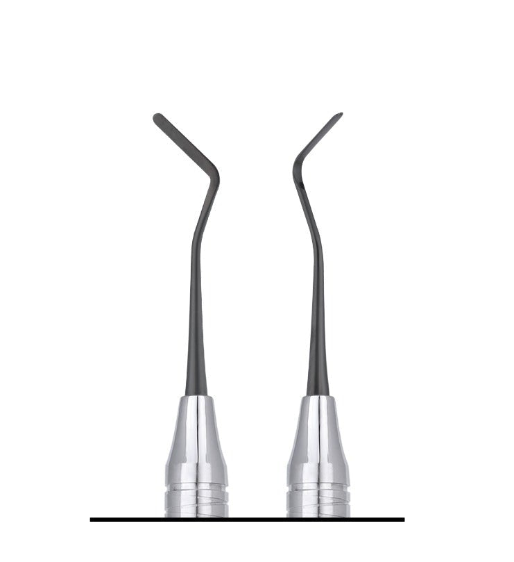 SurgiMac Interproximal Carver, Double-Ended, Black(TiN) Tips, Stainless Steel, Air Series, 1/Pk