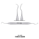 SurgiMac 137 Sickle Scaler, Double-Ended, Stainless Steel, Air Series, 1/Pk