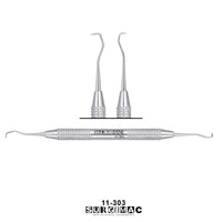 SurgiMac #30/33 Standard/Mini Jacquette Scaler, Double-Ended, Stainless Steel, Air Series, 1/Pk