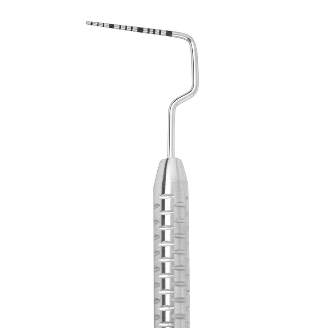 SurgiMac UNC 15, Posterior Offset Probe, Single-Ended, Stainless Steel, Pro Series, 1/Pk