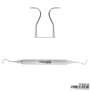 SurgiMac #H6/H7 Scaler, Double-Ended, Stainless Steel, Air Series, 1/Pk | SurgiMac Dental Supply