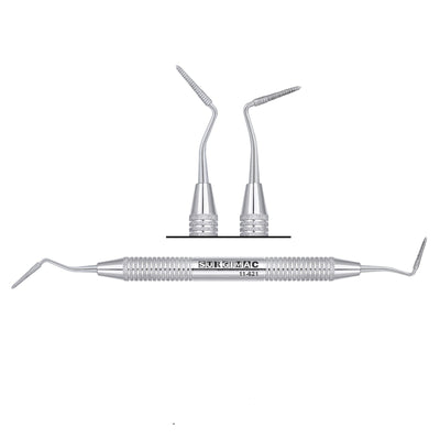 SurgiMac #1/2 Sugarman Periodontal File, Double-Ended, Stainless Steel, Air Series, 1/Pk