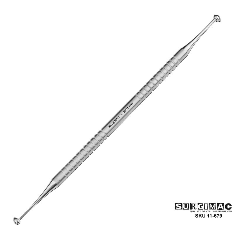 SurgiMac #28/29 Ball Burnisher, Double-Ended, Stainless Steel, Eco Series, 1/Pk
