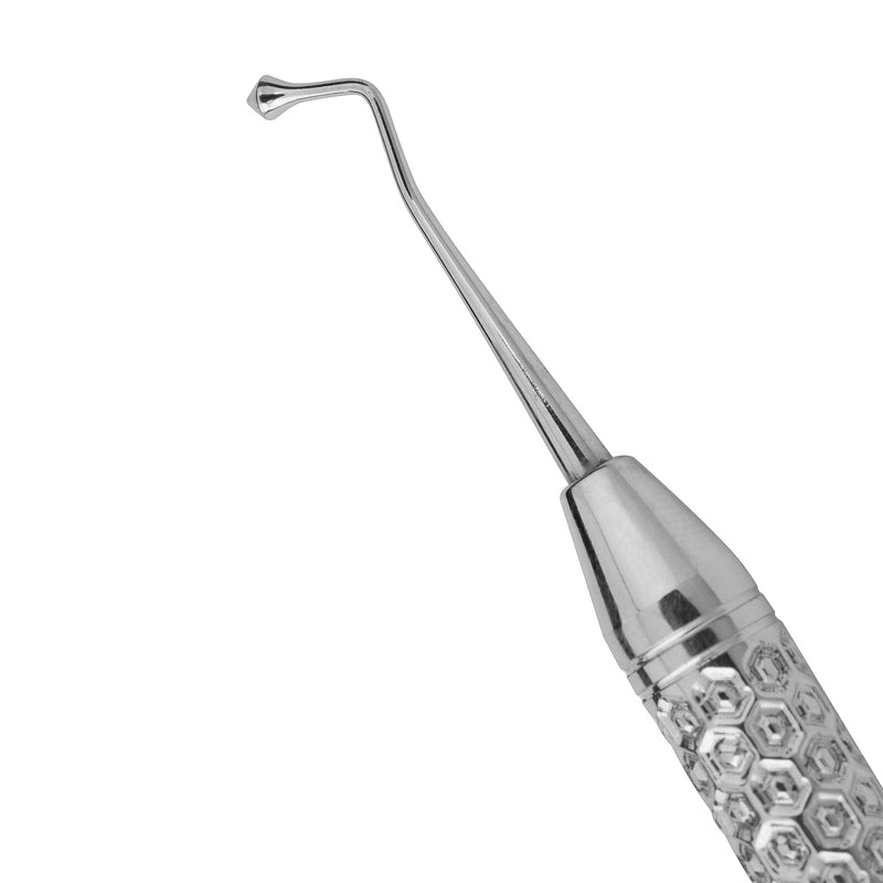 SurgiMac #21B Acorn Style, Restorative Burnisher, Double-Ended, Stainless Steel, Hexa Series, 1/Pk