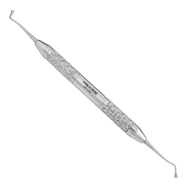 SurgiMac #21B Acorn Style, Restorative Burnisher, Double-Ended, Stainless Steel, Hexa Series, 1/Pk
