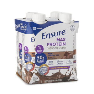 Oral Supplement Ensure Max Protein Nutrition Shake Milk Chocolate Flavor Liquid Reclosable Carton 66899-1