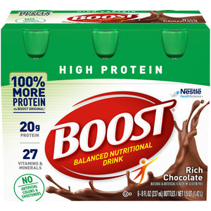 Oral Supplement Boost High Protein Rich Chocolate Flavor Liquid 00041679940365-1
