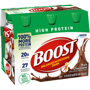 Oral Supplement Boost High Protein Rich Chocolate Flavor Liquid 00041679940365-1