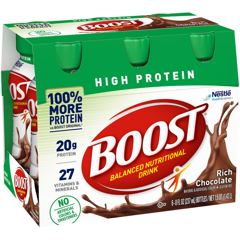 Oral Supplement Boost High Protein Rich Chocolate Flavor Liquid 00041679940365-1