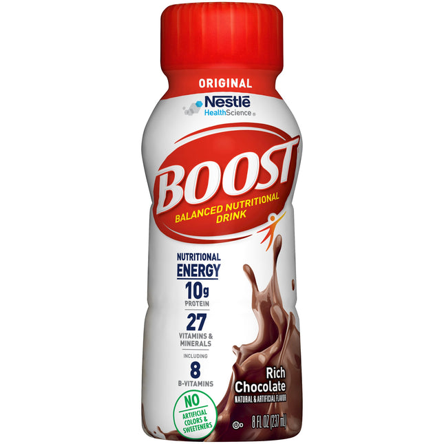 Nestle | Oral Supplement Boost Original Rich Chocolate Flavor Liquid | 00041679675366-1