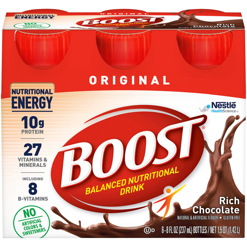Oral Supplement Boost Original Rich Chocolate Flavor Liquid 00041679675366-1
