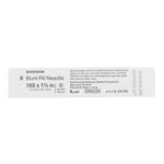 Blunt Fill Needle McKesson 18 Gauge Blunt