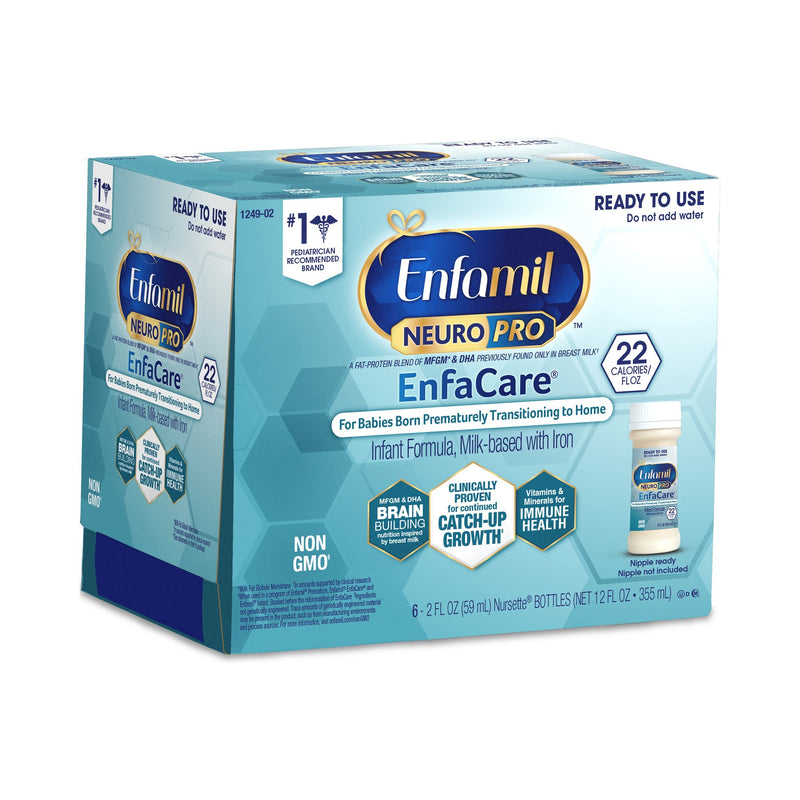 Infant Formula Enfamil NeuroPro EnfaCare 2 oz. Bottle Liquid Milk-Based Premature 124902