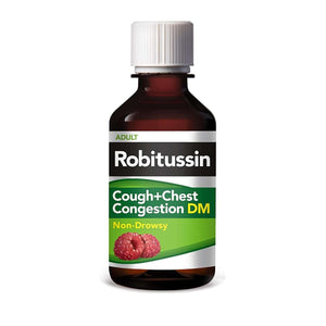 Cold and Cough Relief Robitussin 200 mg - 10 mg / 5 mL Strength Liquid 4 oz. | SurgiMac Dental Supply