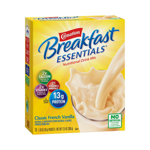 Oral Supplement Carnation Breakfast Essentials French Vanilla Flavor Powder 10050000530622