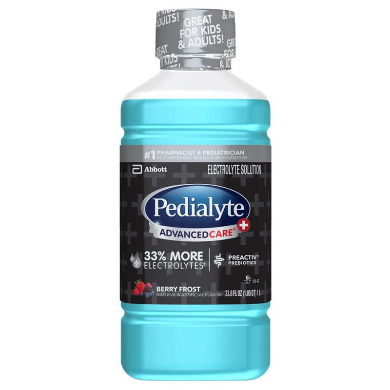 Oral Electrolyte Solution Pedialyte AdvancedCare Plus Berry Frost Flavor 66641-1