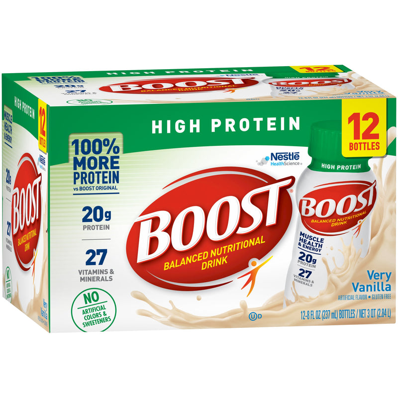 Oral Supplement Boost High Protein Very Vanilla Flavor Liquid 00041679022009