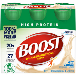 Oral Supplement Boost High Protein Very Vanilla Flavor Liquid CS/24 00041679941669