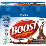 Oral Supplement Boost Plus Rich Chocolate Flavor Liquid 00041679932360-1