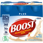 Oral Supplement Boost Plus Very Vanilla Flavor Liquid 00041679931363