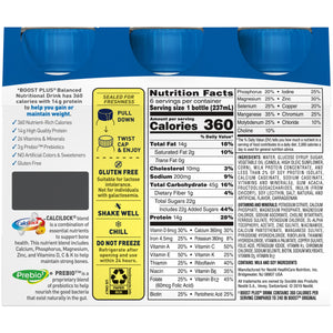 Oral Supplement Boost Plus Very Vanilla Flavor Liquid 00041679931363