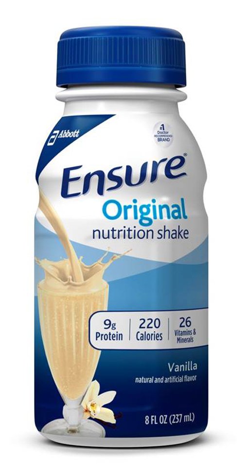 Oral Supplement Ensure Original Shake Vanilla Flavor Liquid CS/16 53432