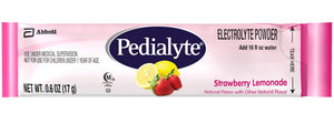 Oral Electrolyte Solution Pedialyte Powder Packs Strawberry Lemonade Flavor 64172-1