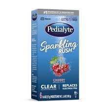 Abbott Nutrition | Oral Electrolyte Solution Pedialyte Sparkling Rush Powder Packs Cherry Flavor Electrolyte CS/36 | 67220