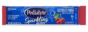 Oral Electrolyte Solution Pedialyte Sparkling Rush Powder Packs Cherry Flavor Electrolyte CS/36 67220
