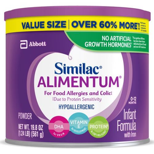 Abbott Nutrition | Infant Formula Similac Alimentum Can Powder Food Allergies CS/4 | 64719