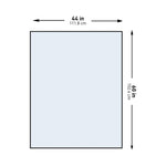 General Purpose Drape McKesson Half Drape Sheet 60 W X 44 L Inch Sterile
