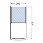 Mayo Stand Cover McKesson 23 X 54 Inch For Mayo Stand