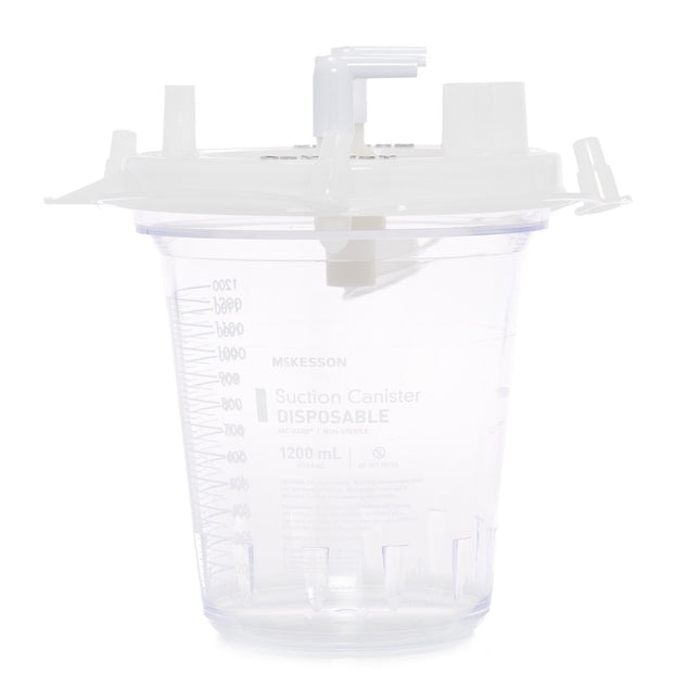 Suction Canister McKesson 1200 mL Pour Lid