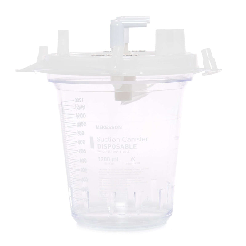 Suction Canister McKesson 1200 mL Pour Lid | SurgiMac Dental Supply