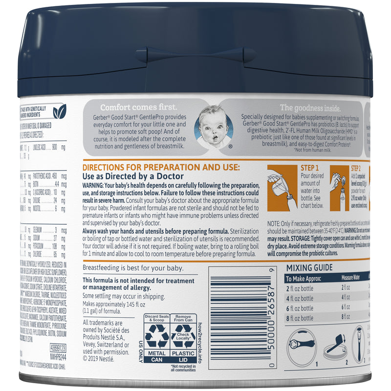 Infant Formula Gerber Good Start GentlePro 5000026588-1