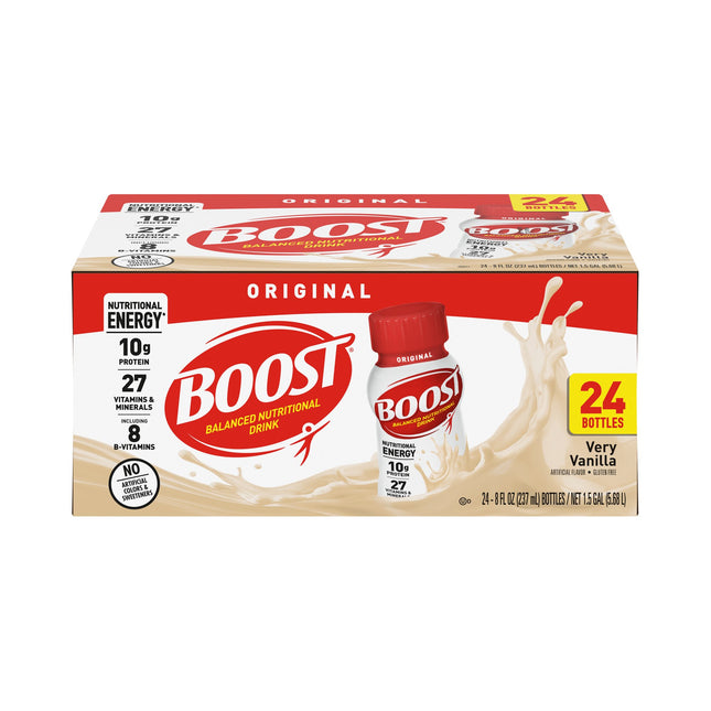 Nestle | Oral Supplement Boost Original Very Vanilla Flavor Liquid CS/24 | 12324319