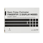 Fingertip Pulse Oximeter McKesson Adult / Pediatric Battery Operated LED Display
